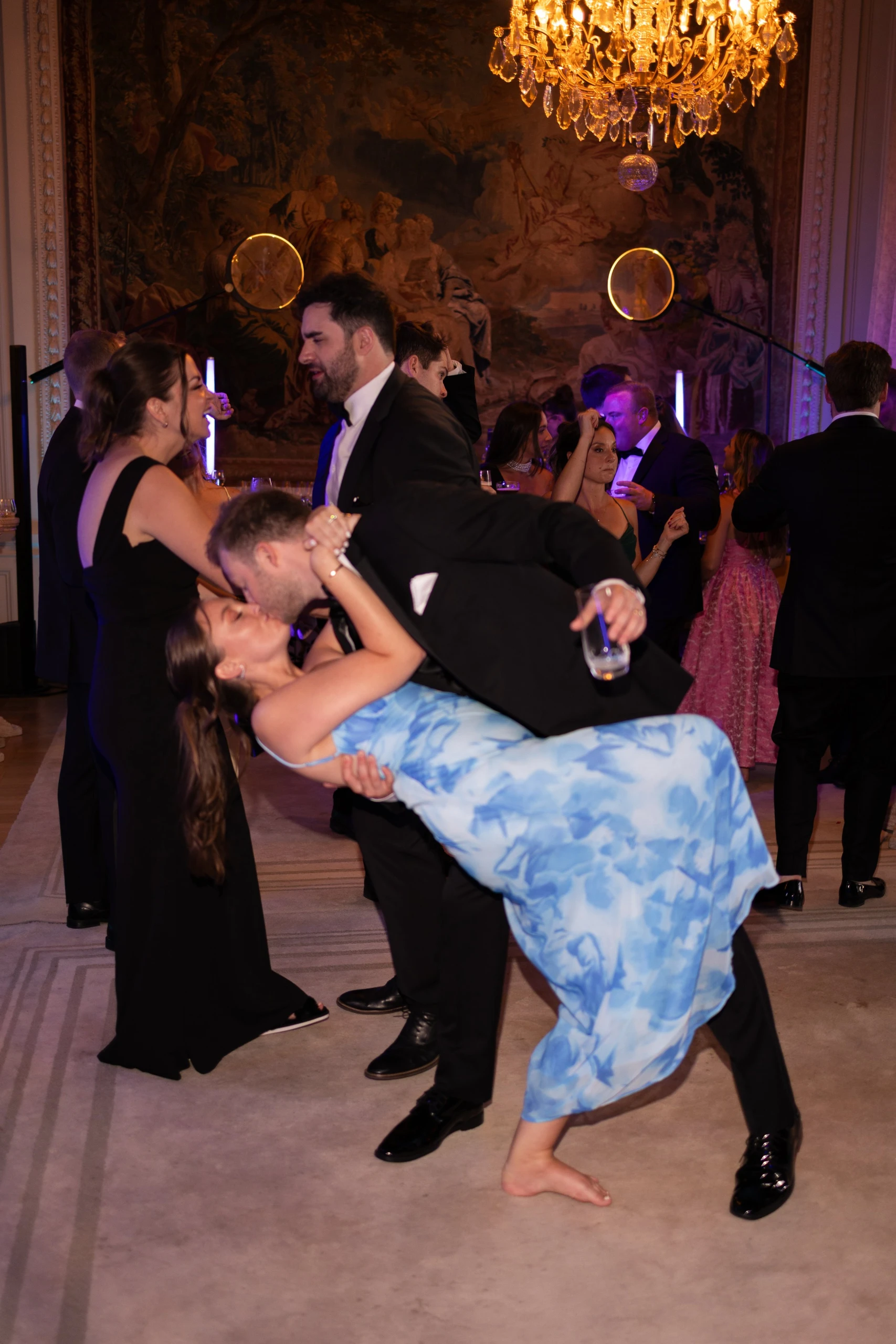 Dancing at the reception